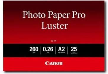 Canon A3 Luster Paper Pack of 20 20 Sheets White &2768B016 PT-101 Photopaper A4