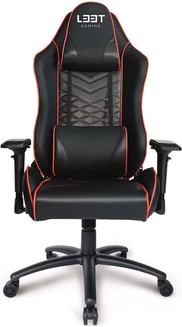  Bild på L33T E-Sport Gaming Chair - Black/Red gamingstol