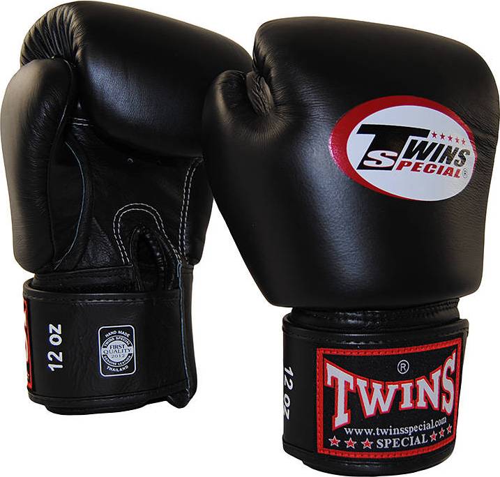 FREE USPS PRIORITY SHIPPING Twins Special Sparring Gloves BGVL-3 14 oz black 