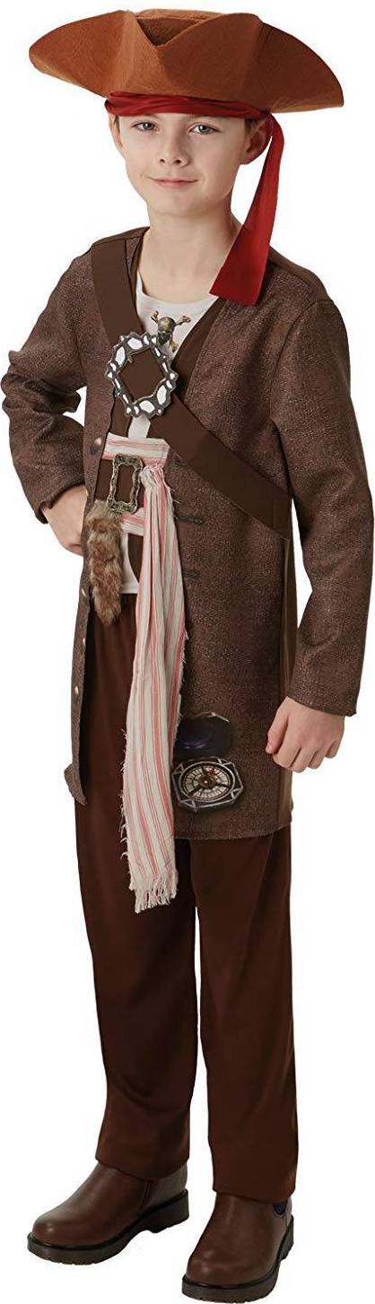 Bild på Rubies Pirates of the Caribbean Jack Sparrow Childs Deluxe Costume