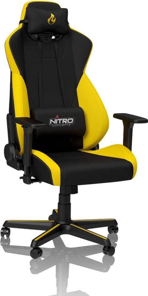  Bild på Nitro Concepts S300 Gaming Chair - Astral Yellow gamingstol