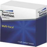 Progressiva linser Bausch & Lomb PureVision Multifocal 6-pack