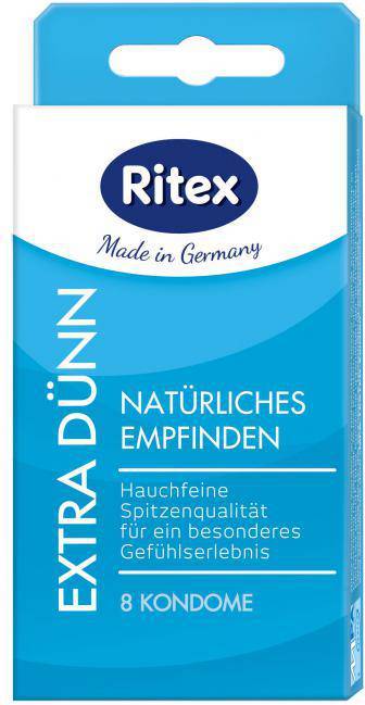  Bild på Ritex Extra Dünn 8-pack kondomer