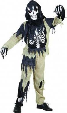 Bild på Bristol Skeleton Zombie Childrens Costume