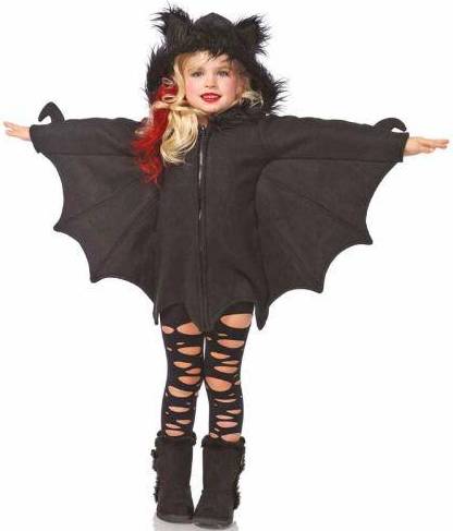 Bild på Leg Avenue Children's Cozy Bat Halloween Costume