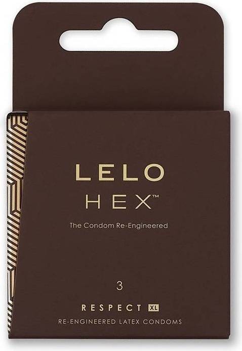  Bild på LELO Hex Respect XL 3-pack kondomer