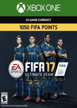 Bild på Electronic Arts FIFA 17 - 1050 Points - Xbox One game pass / saldokort