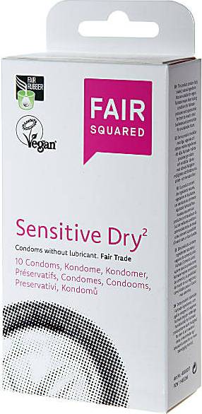 Bild på Fair Squared Sensitive Dry 10-pack kondomer