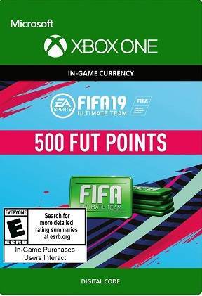  Bild på Electronic Arts FIFA 19 - 500 Points - Xbox One game pass / saldokort