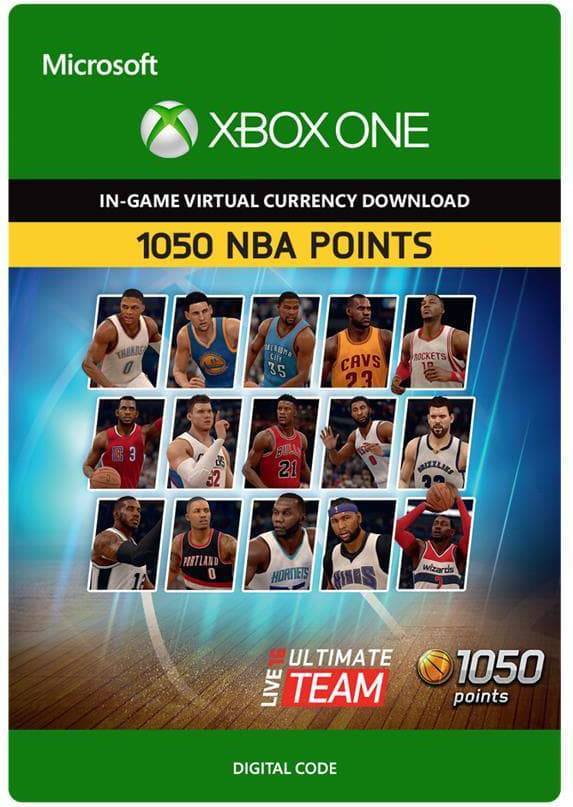  Bild på Electronic Arts Nba Live 16 - 1050 Points - Xbox One game pass / saldokort
