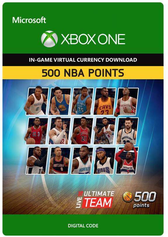  Bild på Electronic Arts Nba Live 16 - 500 Points - Xbox One game pass / saldokort