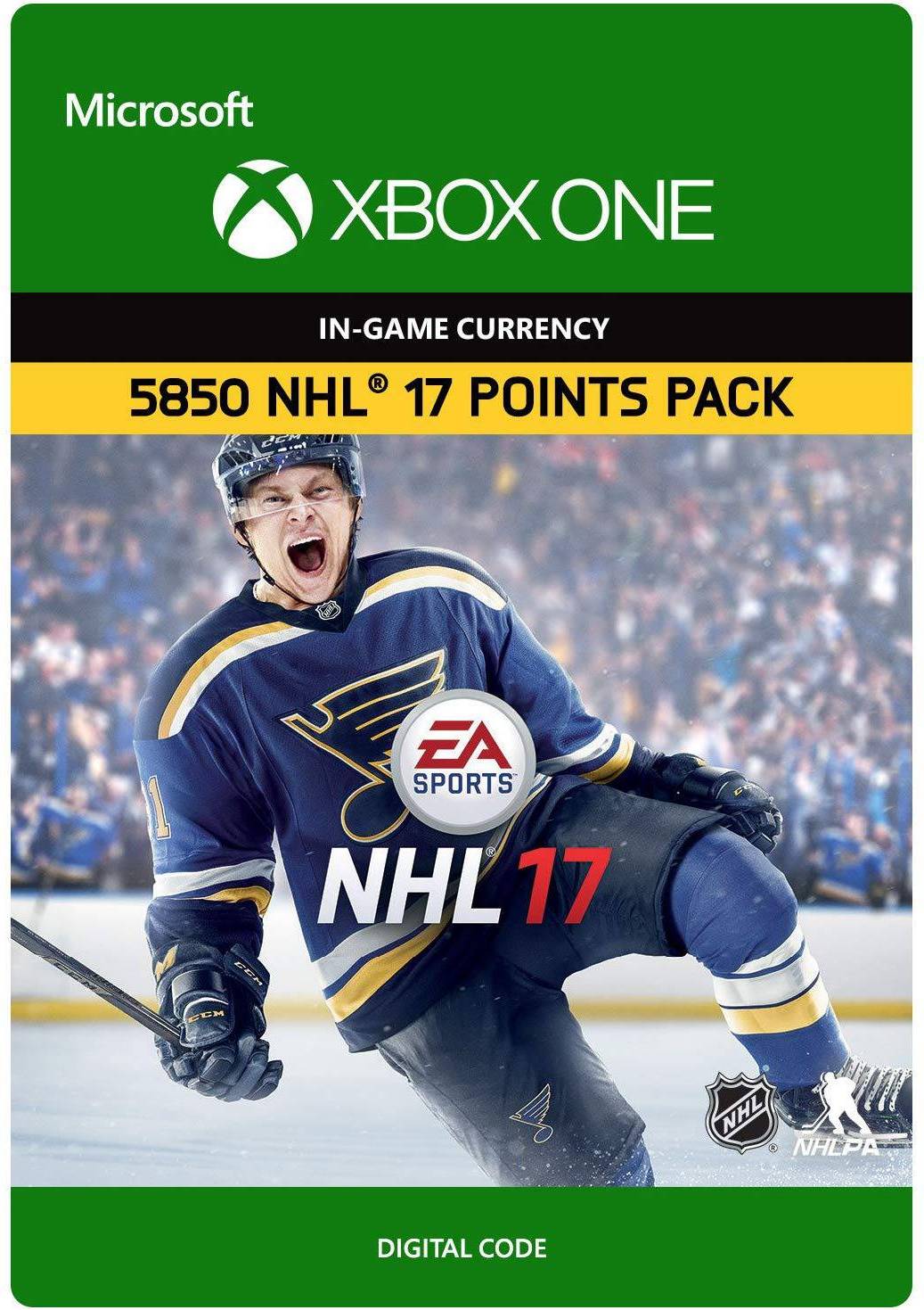  Bild på Electronic Arts NHL 17 - 5850 Points - Xbox One game pass / saldokort