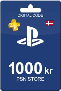  Bild på Sony PlayStation Network - 1000 KR game pass / saldokort