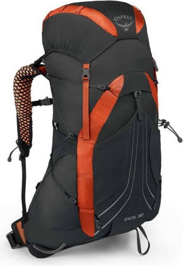  Bild på Osprey Exos 38 Small - Blaze Black ryggsäck