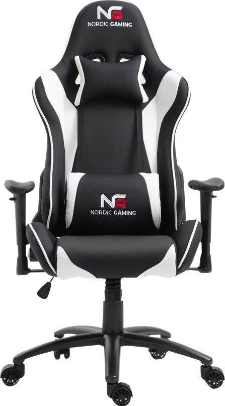  Bild på Nordic Gaming Racer Gaming Chair - Black/White gamingstol