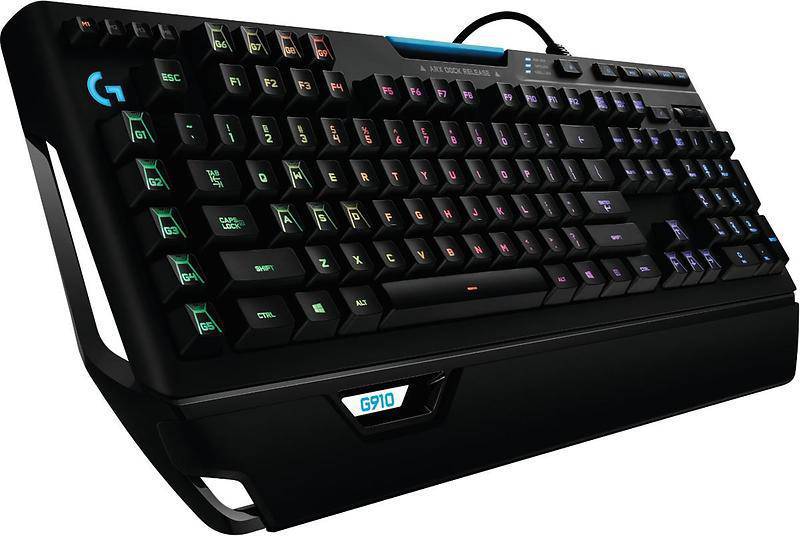  Bild på Logitech G910 Orion Spectrum RGB Mechanical Gaming Keyboard (German) gaming tangentbord