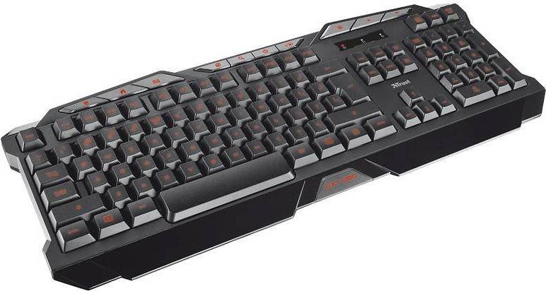  Bild på Trust GXT 280 LED Illuminated Gaming Keyboard (Nordic) gaming tangentbord