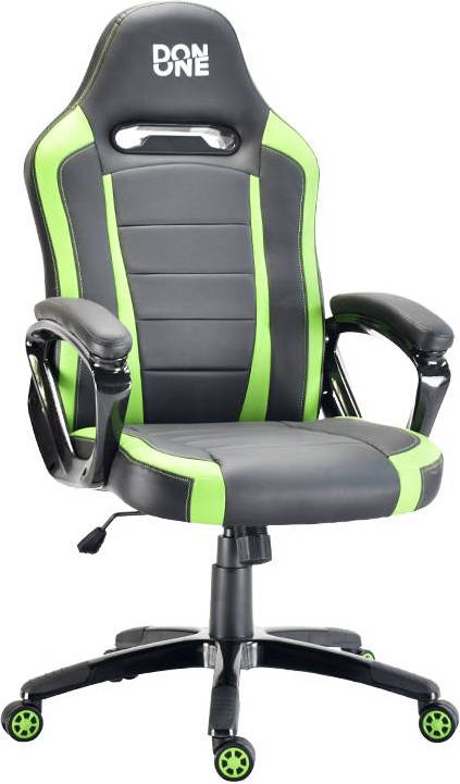  Bild på Don One Belmonte Gaming Chair - Black/Green gamingstol