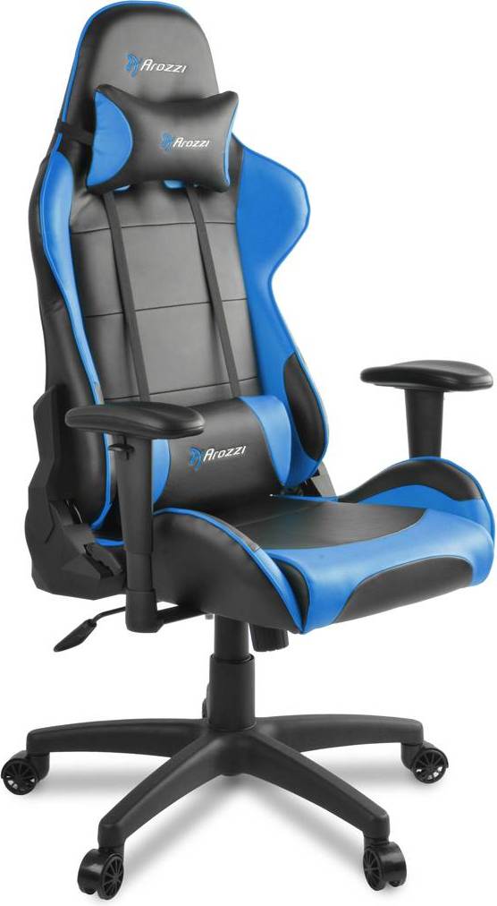  Bild på Arozzi Verona V2 Gaming Chair - Black/Blue gamingstol