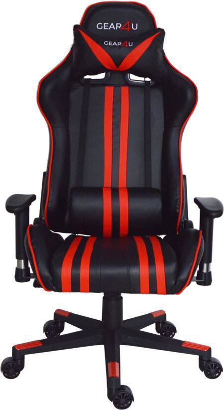  Bild på Gear4U Elite Gaming Chair - Black/Red gamingstol