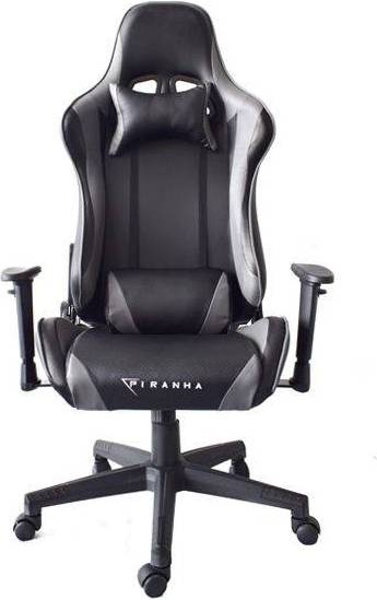  Bild på Piranha Bite Gaming Chair - Black/Grey gamingstol