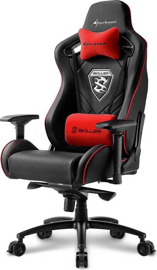  Bild på Sharkoon Skiller SGS4 Gaming Chair - Black/Red gamingstol