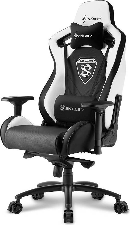  Bild på Sharkoon Skiller SGS4 Gaming Chair - Black/White gamingstol