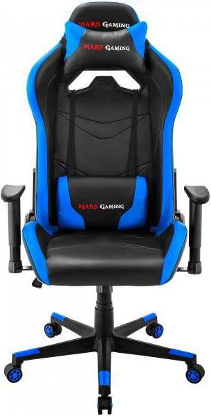  Bild på Mars Gaming MGC3 Gaming Chair - Black/Blue gamingstol