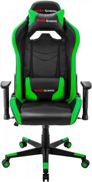  Bild på Mars Gaming MGC3 Gaming Chair - Black/Green gamingstol