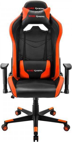  Bild på Mars Gaming MGC3 Gaming Chair - Black/Orange gamingstol