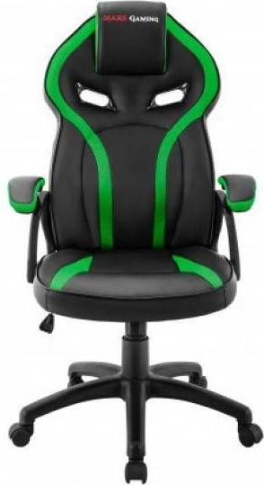  Bild på Mars Gaming MGC118 Gaming Chair - Black/Green gamingstol