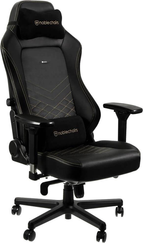  Bild på Noblechairs Hero Gaming Chair - Black/Gold gamingstol