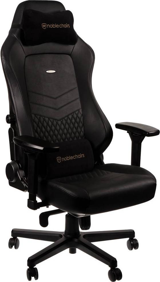  Bild på Noblechairs Hero Real Leather Gaming Chair - Black gamingstol