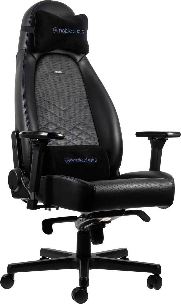 Bild på Noblechairs Icon Gaming Chair - Black/Blue gamingstol