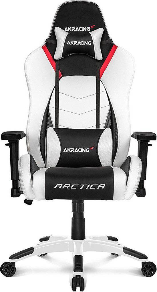  Bild på AKracing Arctica Gaming Chair - Black/White/Red gamingstol