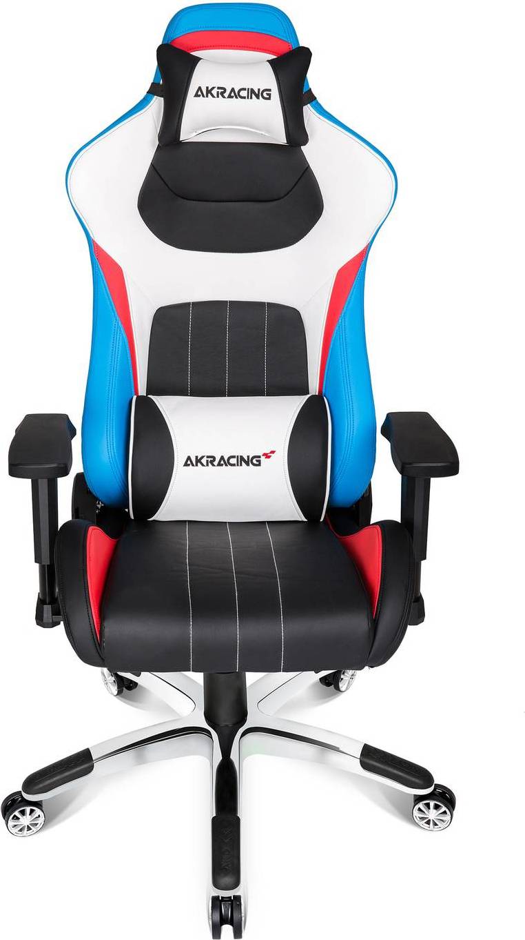  Bild på AKracing Premium Style V2 Gaming Chair - Black/White/Blue/Red gamingstol