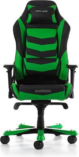  Bild på DxRacer Iron I166-NE Gaming Chair - Black/Green gamingstol