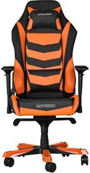  Bild på DxRacer Iron I166-NO Gaming Chair - Black/Orange gamingstol