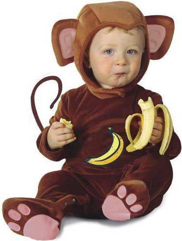 Bild på Widmann Baby Monkey Costume