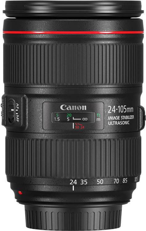 Canon EF 24-105mm f/4L IS USM (2 butiker) • Se priser »
