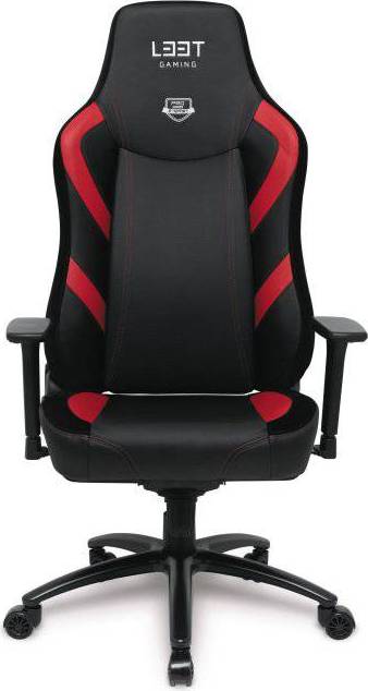  Bild på L33T E-Sport Pro Excellence L Gaming Chair - Black/Red gamingstol