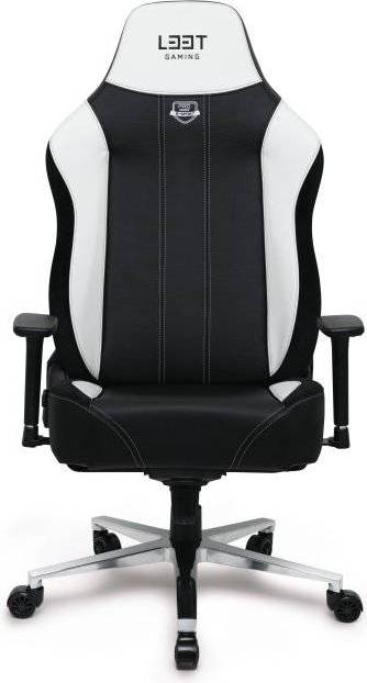  Bild på L33T E-Sport Pro Ultimate XXL Gaming Chair - Black/White gamingstol