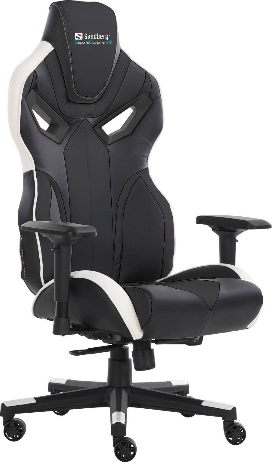  Bild på Sandberg Voodoo Gaming Chair - Black/White gamingstol