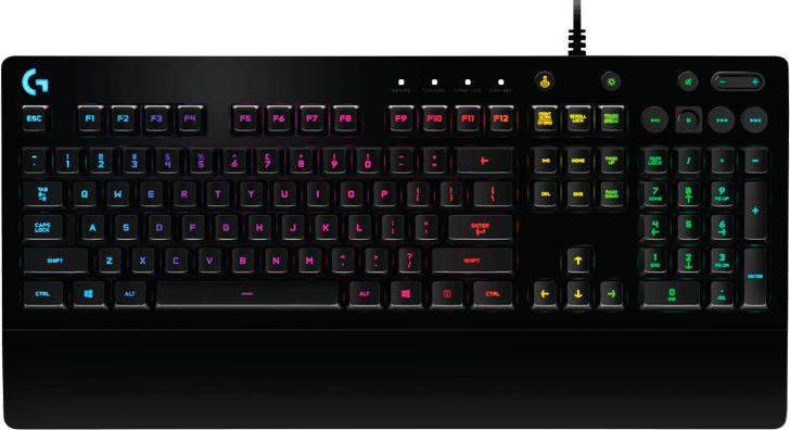  Bild på Logitech G213 Prodigy RGB Gaming (Swiss) gaming tangentbord