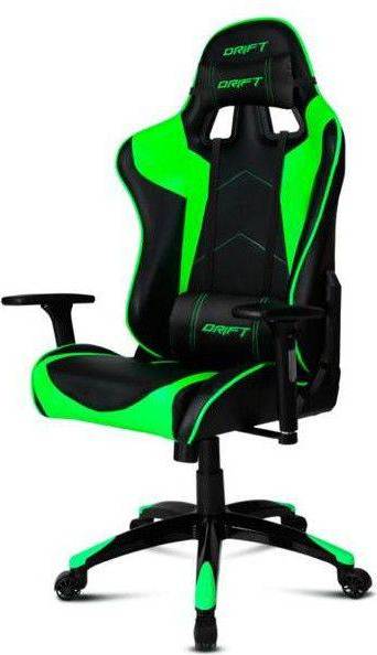  Bild på Driftgaming DR300 Gaming Chair - Black/Green gamingstol