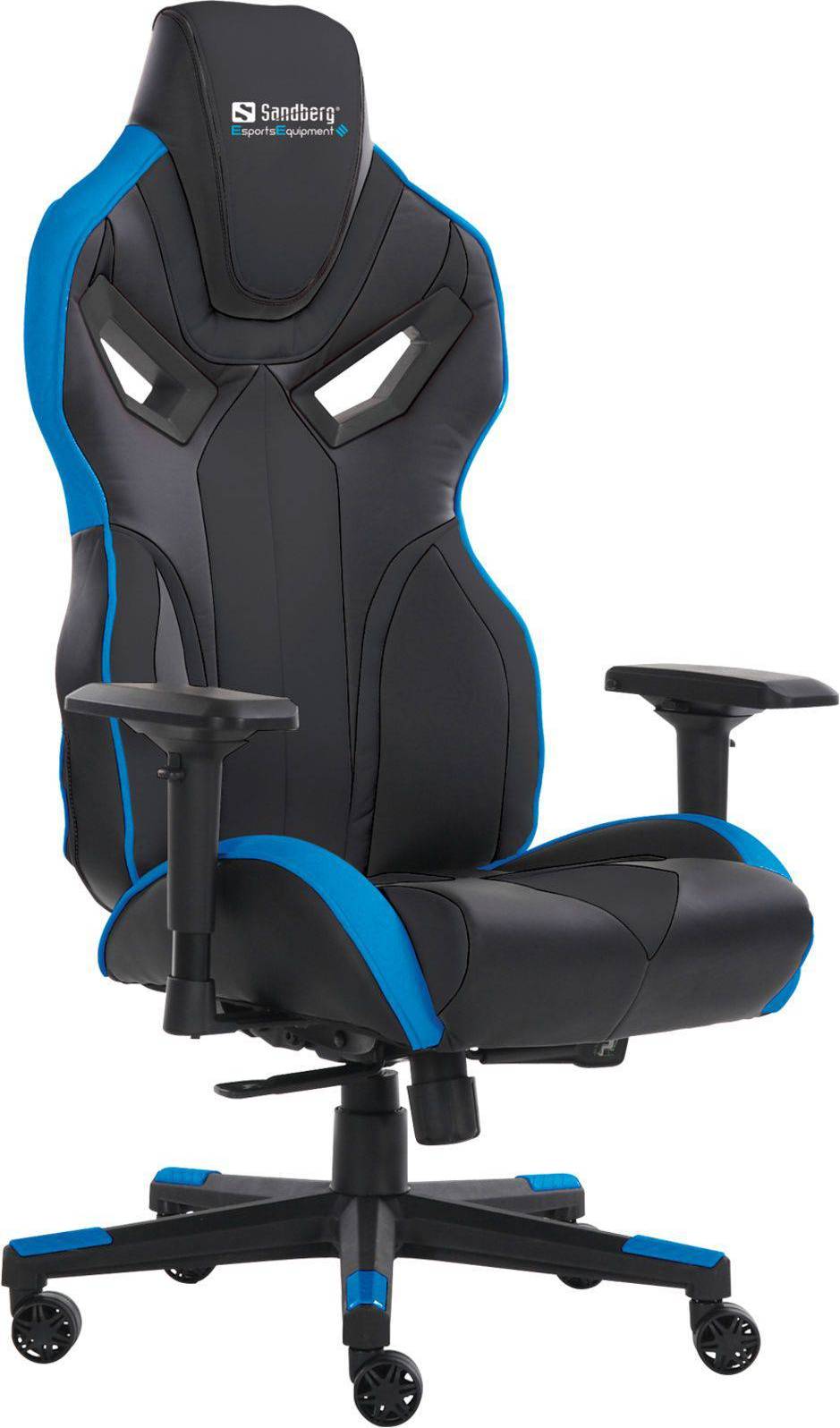  Bild på Sandberg Voodoo Gaming Chair - Black/Blue gamingstol