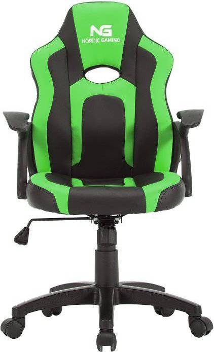  Bild på Nordic Gaming Little Warrior Gaming Chair - Black/Green gamingstol