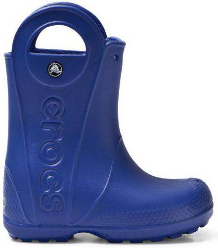  Bild på Crocs Kid's Handle It Rain Boot - Cerulean Blue gummistövlar