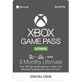 Saldokort Microsoft Xbox Game Pass Ultimate - 3 Months