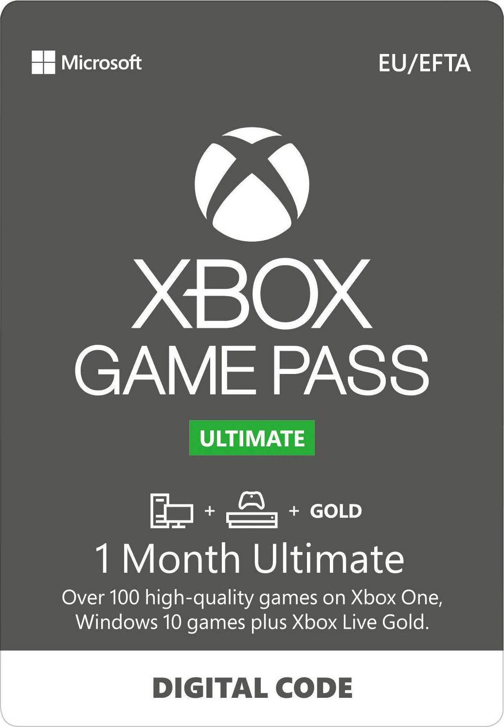  Bild på Microsoft Xbox Game Pass Ultimate - 1 Month game pass / saldokort